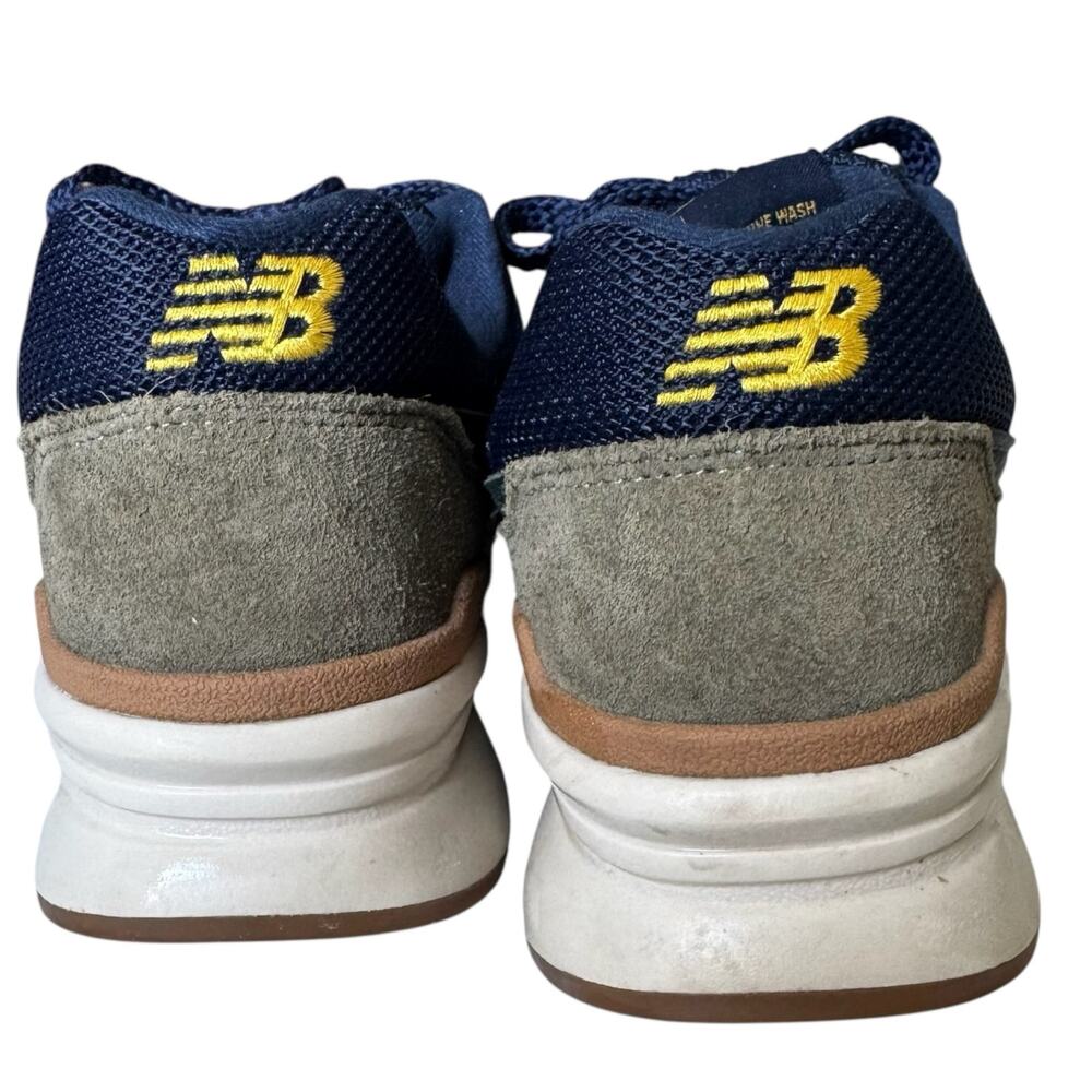 New Balance Men's 997H Camper Green Blue Yellow Retro Urban Sneaker - Size 7 - Picture 6 of 8
